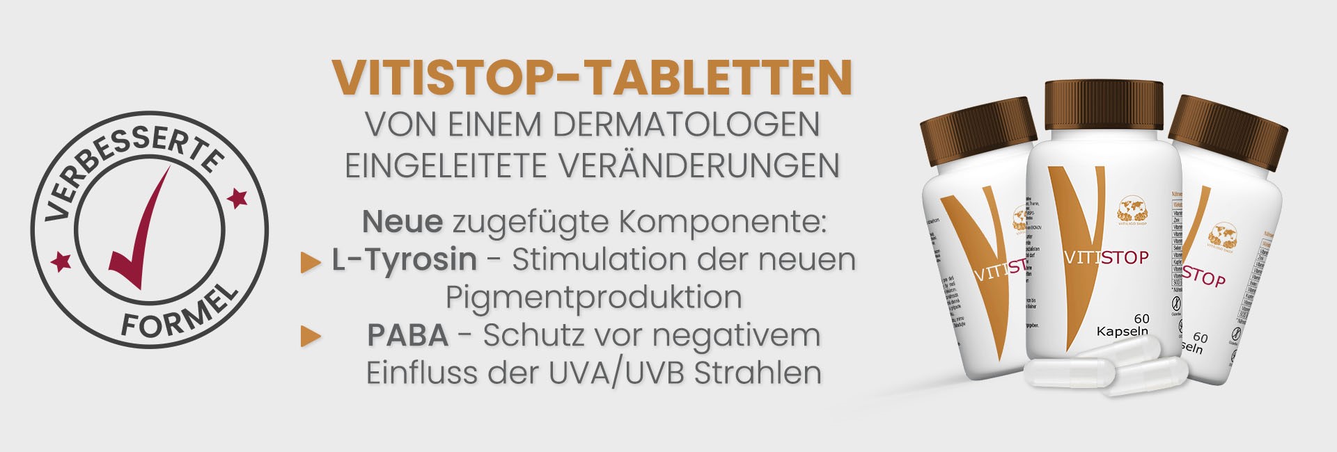 Vitistop Tabletten - neue Formula