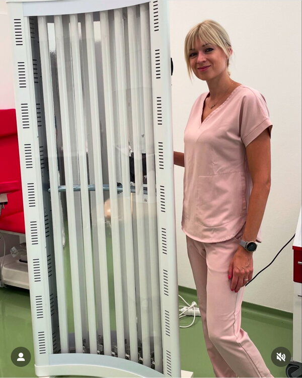 UVB-Phototherapie Dermatologie Klinik