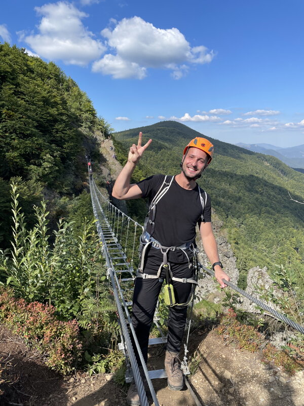 Peter O. mit Vitiligo